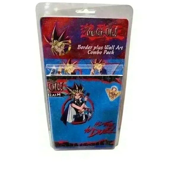 Set of 3 Vintage 1996 Yu-Gi-Oh! Anime Decor Wall Art Wallpaper 5 Yard Border NEW - Picture 2 of 6